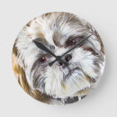 Search for shih tzu clocks Animal