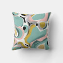 Search for pink teal white cushions Abstract
