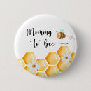 Search for mommy to bee badges Flower