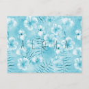 Search for aqua hibiscus postcards Tropical