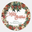 Search for christmas gold ribbon stickers Vintage