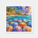 Search for multi color napkins Ocean