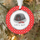 Search for pekingese christmas tree decorations Cute