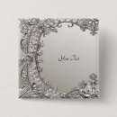 Search for silver square badges Ornate