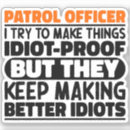 Search for patrol stickers Police
