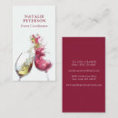 Search for liquor store business cards Sommelier