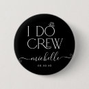 Search for wedding crew badges I do crew