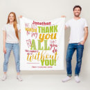 Search for thank you blankets Modern