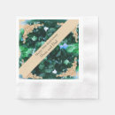 Search for 55th anniversary napkins Emerald