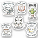 Search for cat scrapbook stickers Humour