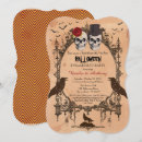 Search for halloween engagement party invitations Vintage