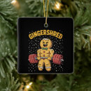 Search for funny gingerbread man christmas tree decorations Santa