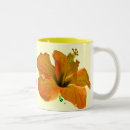 Search for yellow hibiscus mugs Tropical