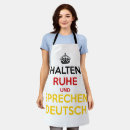 Search for language aprons German