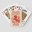 Search for happy new year playing cards 2026
