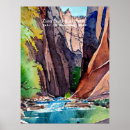 Search for zion national park posters Matching family tourist trip