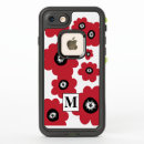 Search for red poppy cases Feminine