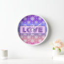 Search for snowflake clocks Modern