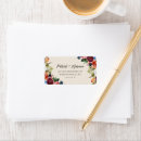 Search for autumnal return address labels Couple