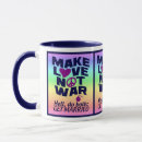 Search for make love not war mugs Cool