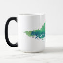 Search for blue city mugs Silhouette