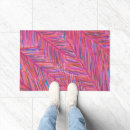 Search for palm leaf doormats Pink