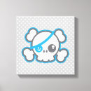 Search for pirate canvas prints Skull and bones