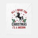Search for unicorn christmas blankets Lover