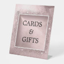 Search for rose gold foil wedding signs Glitter