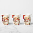 Search for santa claus paper cups Retro