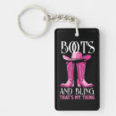 Search for cowgirl boot key rings Funny