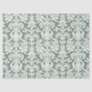 Search for sage green tissue paper Vintage