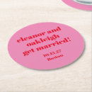 Search for modern wedding coasters Trendy
