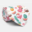Search for coconuts ties Green