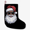 Search for black santa claus christmas stockings Red