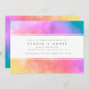 Search for rainbow bridal shower invitations Colourful