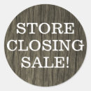 Search for closing stickers Retail