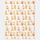 Search for orange cat blankets Animal