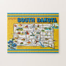 Search for south dakota puzzles Map
