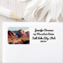 Search for national parks return address labels Utah