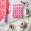 Search for red and pink wrapping paper For her
