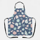 Search for seashells aprons Blue