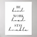 Search for stay humble posters Motivational