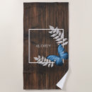 Search for butterfly beach towels Blue