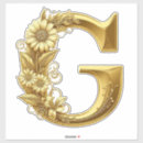 Search for alphabet letter g stickers Typography