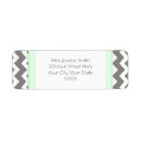 Search for chevrons return address labels Preppy