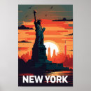 Search for vintage statue of liberty posters York