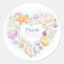 Search for shells heart stickers Starfish