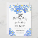 Search for forget me not invitations Blue flowers