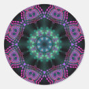 Search for psychedelic design stickers Mandala